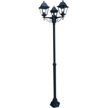 Lanterna per Esterni Blinky Tropea Palo 3 Luci 137-200 Cm