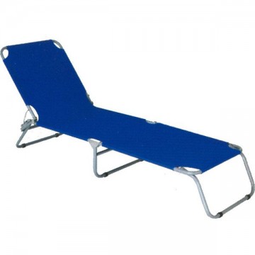 Lettino Acciaio Confort Blu Vette 04909