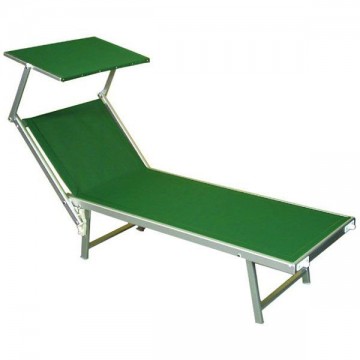 Sea V/I Aluminum Sunbed Vette Green 04913