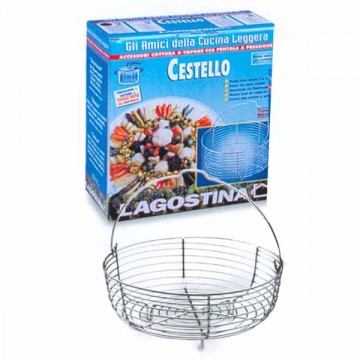 Grilled basket for pressure cookers L 5,0 Lagostina