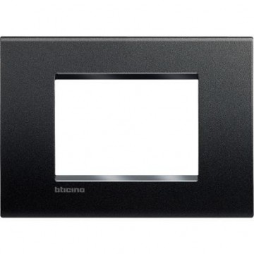 Lna4803Ar Placca Quadra 3 Moduli Antracite Livinglight