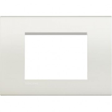 Lna4803Bi White Livinglight 3-Module Square Plate