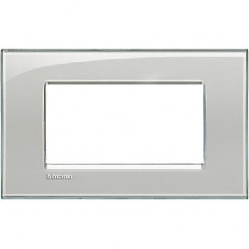 Lna4804Kg Square Plate 4 Modules Ice Gray Livinglight