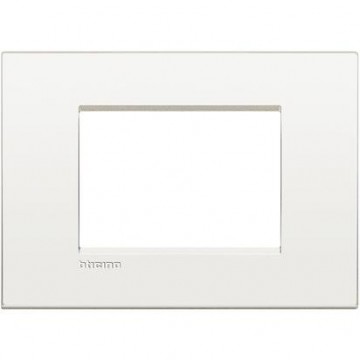 Lnc4803Bn Air Plate 3 Modules Blanc Pur Livinglight