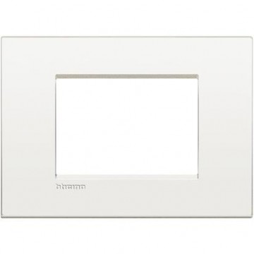 Lnc4803Bn Placca Air 3 Moduli Bianco Puro Livinglight