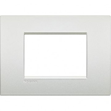 Lnc4803Pr Air Plate 3 Modules Blanc Perle Livinglight