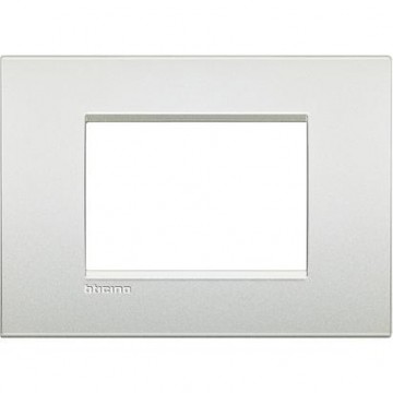 Lnc4803Pr Placca Air 3 Moduli Bianco Perla Livinglight