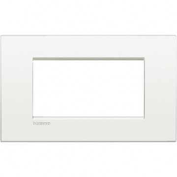 Lnc4804Bn Placca Air 4 Moduli Bianco Puro Livinglight