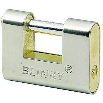Blinky padlock for shutters