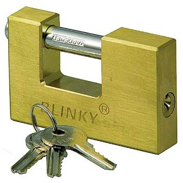 Blinky Padlock for Heavy Brass Shutters mm. 50