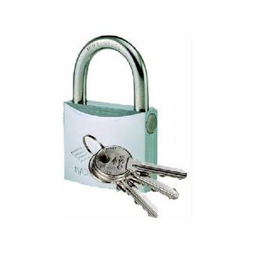 Cisa chrome padlock 26020