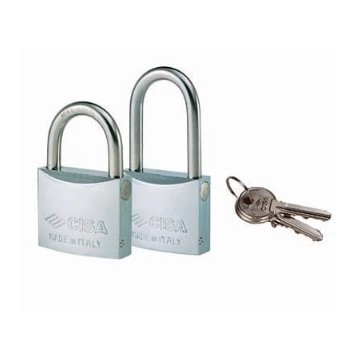 Cisa chrome padlock 26021