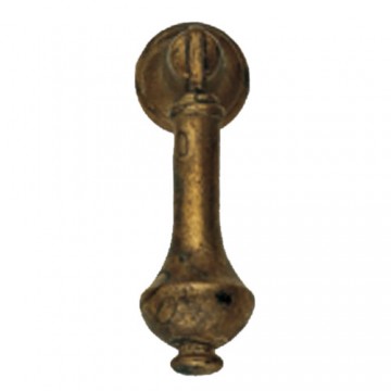 Poignée pendante en laiton antique 18X59 5649 Ms