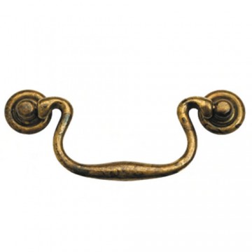 Antique Brass Articulated Handle 64 2030 Ms
