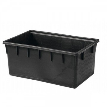 Rectangular tub. L 250 94X63 h 57 Black Stefanpl