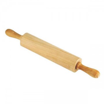 Rouleau à pâtisserie rotatif en bois cm 6X25 Tescoma 630160