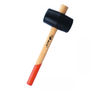 Rubber Mallet Wood Handle G 300 High 02004