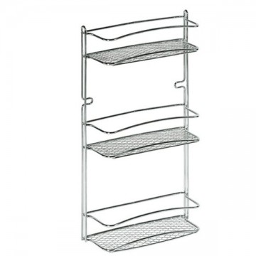 Chrome Bathroom Shelf Star Rett. 3P 25X10 H.47 Artex