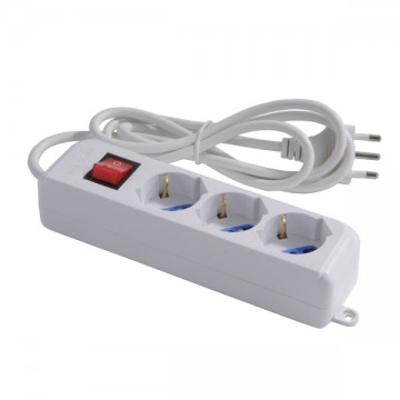 Power strip 3X2Pt Sk Int Syntesy 00377