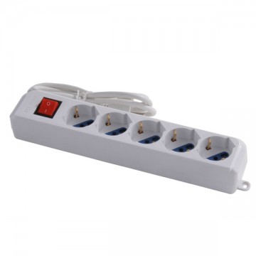 Power strip 5X2Pt Sk Int Syntesy 00379