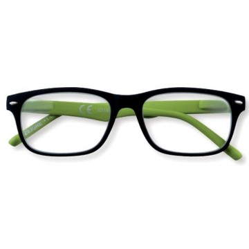 Black/Green Reading Glasses +1,00 B3 Zippo