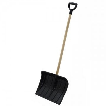 Snow Shovel Abs 41 Black Handled Pplast