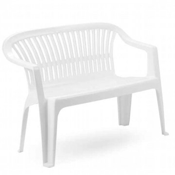 Banc Progarden White Diva en résine