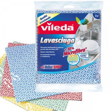 Vileda Chiffon laveuse sécheuse multifonction 3 cm 36X34