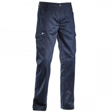 Pantalon en coton bleu Diadora M Level