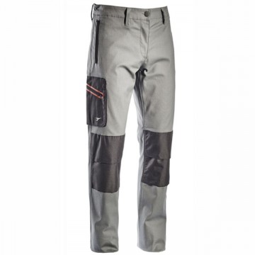 Diadora L Winter Flyer Gray Cotton Pants