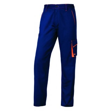 Pantalone Deltaplus Panostyle M6Pan Blu/Orange Tg. Xxxl