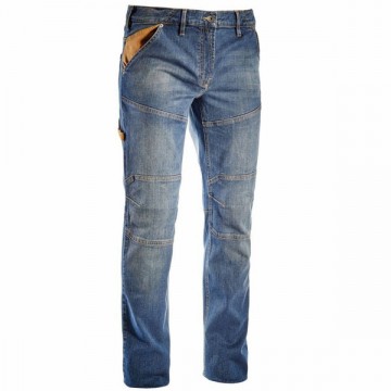 Pantalone Jeans Blu L Stone Plus Diadora