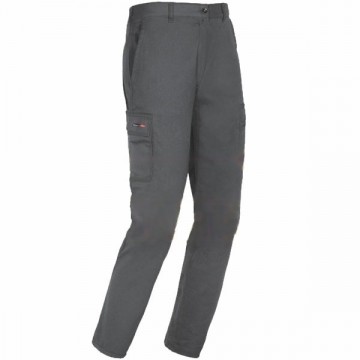 Pantalon extensible gris S Easy Issa