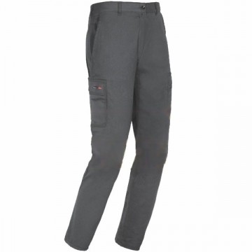 Pantalon extensible gris S Easy Issa