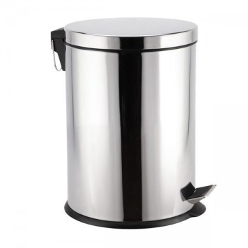 Stainless Steel Pedal Bin L 12 Ladydoc 05458