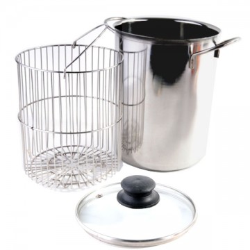 Vela stainless steel asparagus pot cm 16 h 21 Borella