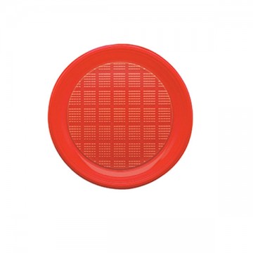 Festacolor Red Dessert Plate pcs. 30 Bibo