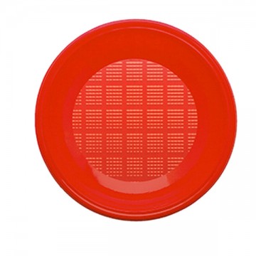 Assiette creuse Festacolor Rouge pcs. 30 Bibo