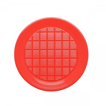 Assiette Plate Festacolor Rouge pcs. 30 Bibo