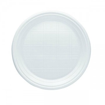 Flat Plate G 6 Everyday White 100 pcs Bibo