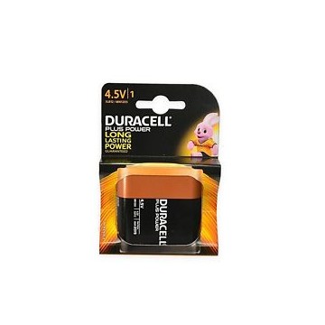 Piles alcalines Duracell-Plus 4,5 V
