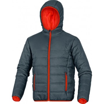 Piumino Deltaplus Leggeri Doon Grey/Orange Tg. XL