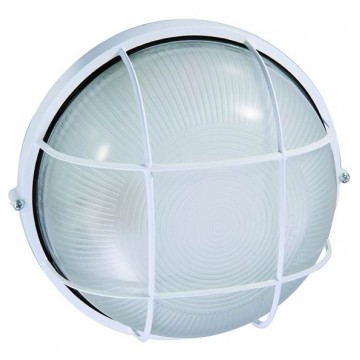 Plafonnier aluminium Blinky Sole Rond Blanc 100 Watt