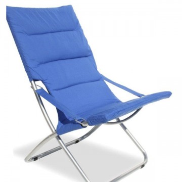 Steel Armchair Canapone Blue Vette 04906