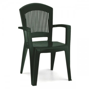 Superelegant Green Resin Armchair 1901 Scab