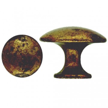 Knob Rounded Zama Antique Brass 25 6481 Ms