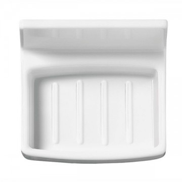 Porte-savon Wall Blanc cm 9X6 Eliplast