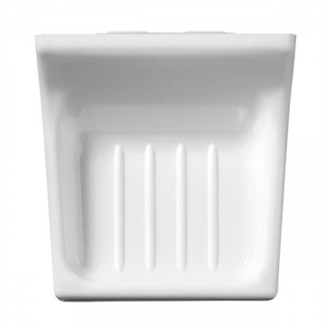 Wall White Plus soap dish cm 9X6 by Eliplast