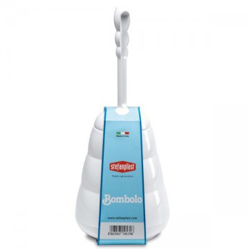 Toilet brush holder Bombolo White H.41 Stefanpl