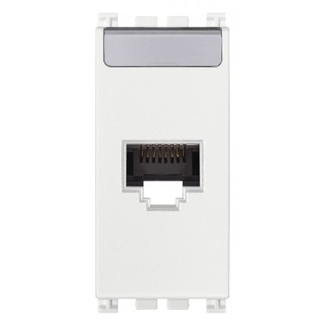 Presa Rj45 Netsafe Cat5E Utp Bianco Arkè